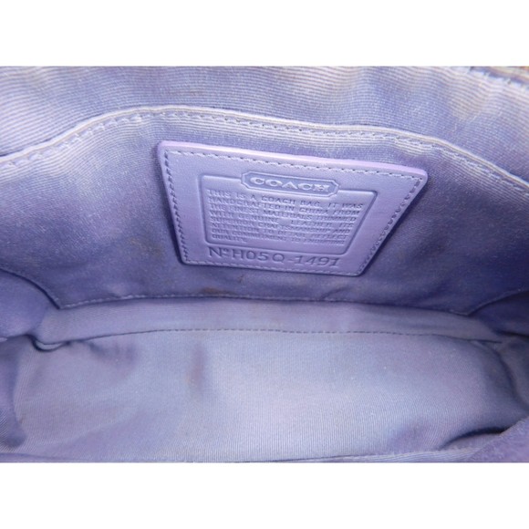 COACH Y2K Limited Edition Signature Fish Coral Applique Mini Baguette - Picture 12 of 12